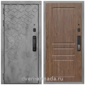 Дверь входная Армада Квадро Kaadas K9 / ФЛ-243 Морёная береза