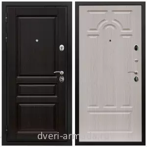 Двери МДФ для квартиры, Дверь входная Армада Премиум-Н ФЛ-243 Венге / ФЛ-58 Дуб беленый