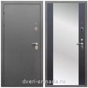 Красивые входные двери, Дверь входная Армада Оптима Антик серебро / МДФ 16 мм СБ-16 Венге