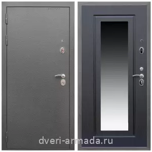 Красивые входные двери, Дверь входная Армада Оптима Антик серебро / МДФ 16 мм ФЛЗ-120 Венге