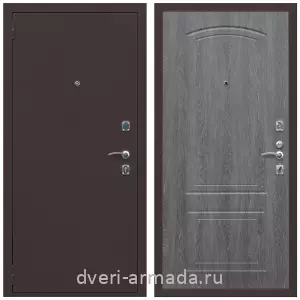 C порошковой окраской, Дверь входная Армада Комфорт Антик медь / ФЛ-138 Дуб Филадельфия графит