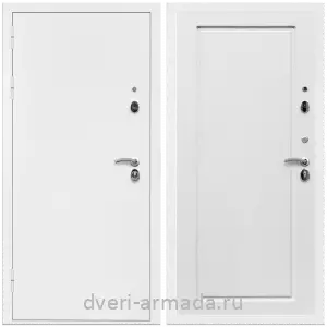 Белые, Дверь входная Армада Оптима Белая шагрень / ФЛ-119 Ясень белый