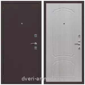Двери оптом, Металлическая дверь входная Армада Комфорт Антик медь / ФЛ-140 Дуб белёный
