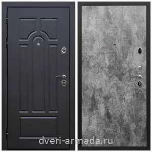 Наружные, Дверь входная Армада Эврика МДФ 10 мм ФЛ-58 / МДФ 6 мм ПЭ Цемент темный