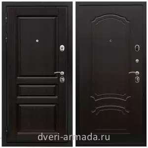 Двери МДФ для квартиры, Дверь входная парадная Армада Премиум-Н ФЛ-243 / ФЛ-140 Венге