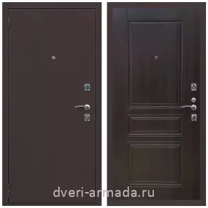 Правые входные двери, Дверь входная Армада Комфорт Антик медь / ФЛ-243 Эковенге
