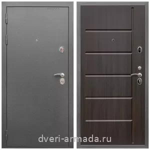 Входные двери толщиной 1.5 мм, Дверь входная Армада Оптима Антик серебро / ФЛ-102 Эковенге