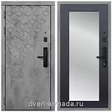 Дверь входная Армада Квадро Kaadas S500 /  ФЛЗ-пастораль, Венге