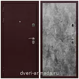 Дверь входная Армада Престиж Антик медь / МДФ 6 мм ПЭ Цемент темный