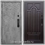 Дверь входная Армада Квадро Kaadas K9 / ФЛ-58 Венге