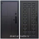 Дверь входная Армада Бастион МДФ 16 мм Kaadas S500 / ФЛ-183 Венге