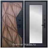 Дверь входная Армада Ламбо МДФ 10 мм / МДФ 16 мм ФЛЗ-Пастораль, Венге