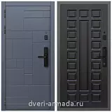 Умная входная смарт-дверь Армада Аккорд МДФ 10 мм Kaadas S500 / МДФ 16 мм ФЛ-183 Венге